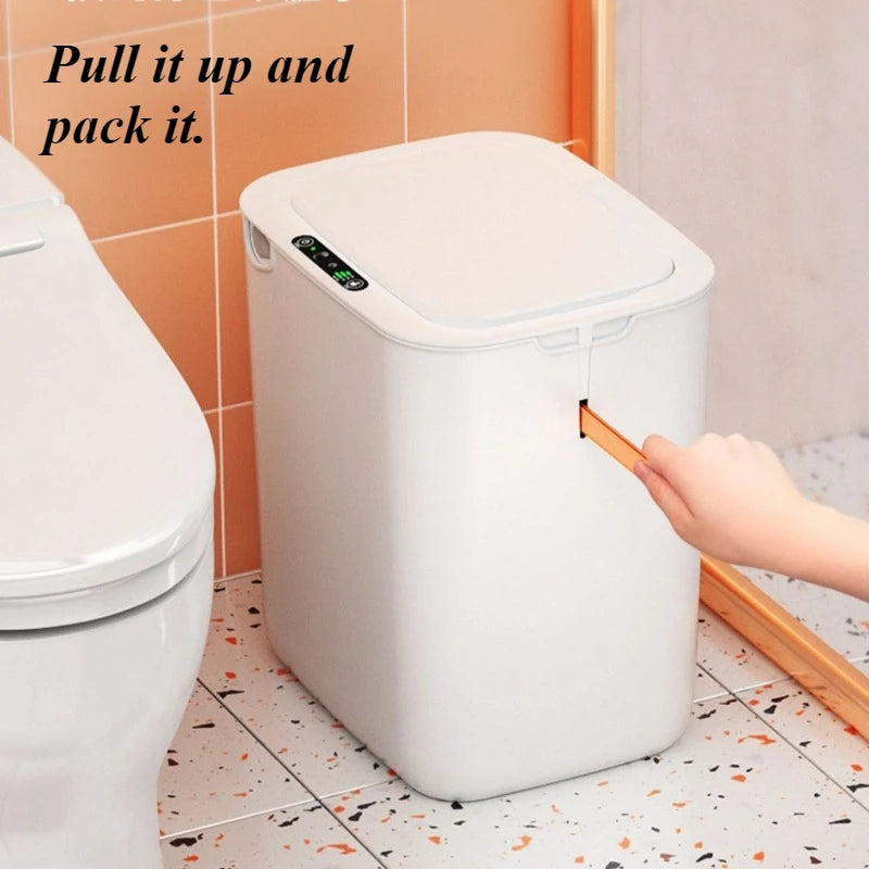 Modern Sensor Bathroom Garbage Bin