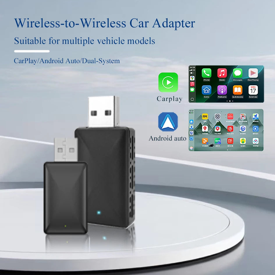 2 in 1 Wireless Carplay/Android Auto Connection