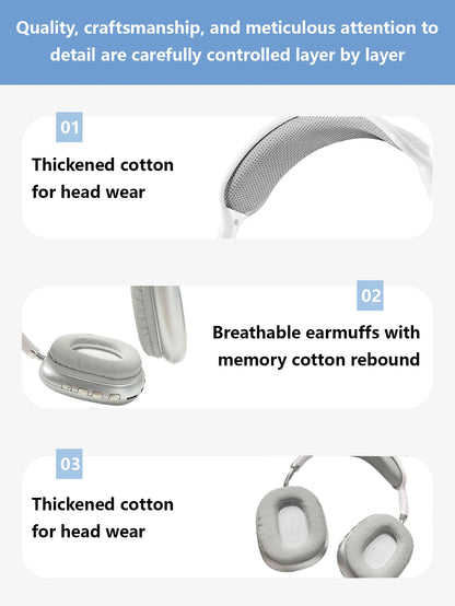 Comfortable Over-Ear Bluetooth Headphones