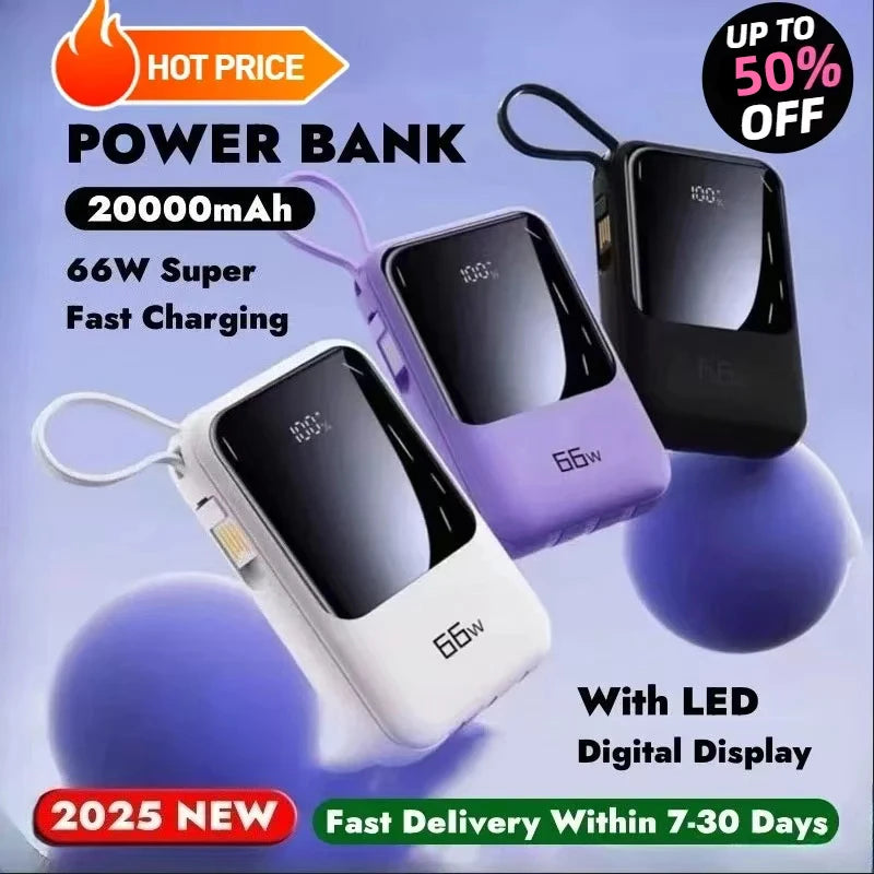 200000mAh Super Fast Powerbank