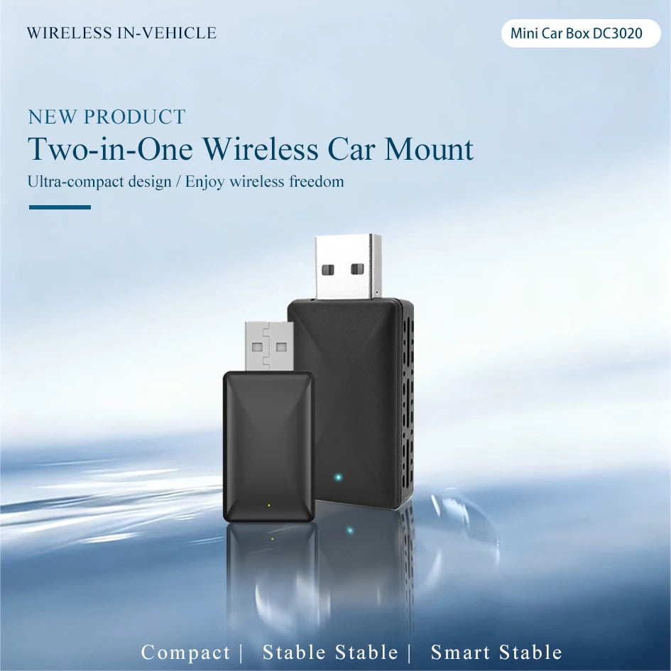 2 in 1 Wireless Carplay/Android Auto Connection