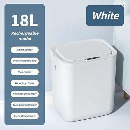 Modern Sensor Bathroom Garbage Bin